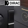 Denon, Marantz, and Dirac Logos