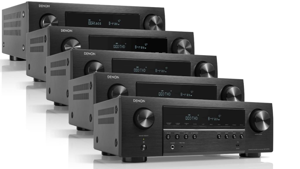 Denon S-series A/V Receiver Lineup for 2025