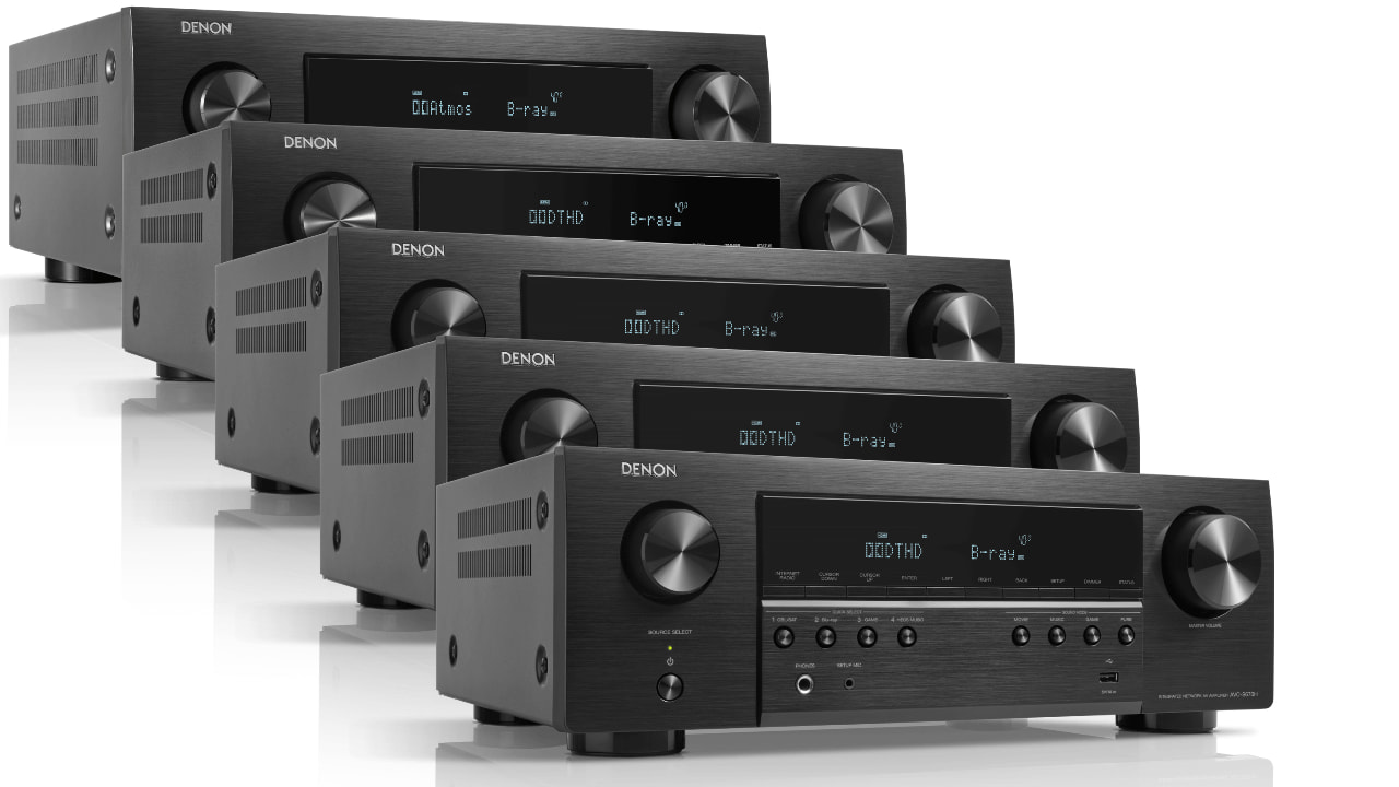 Denon S-series A/V Receiver Lineup for 2025