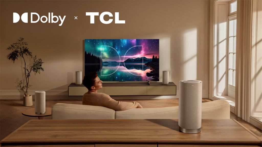 TCL and Dolby partner with first TVs and speakers to support Dolby Atmos FlexConnect.