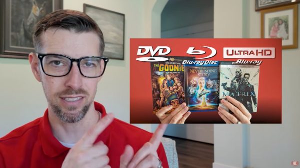 Ealan Osborne explaining DVD vs. Blu-ray vs. 4K UHD Blu-ray