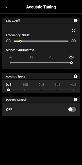 Edifier MR4.5 ConneX App Acoustic Tuning