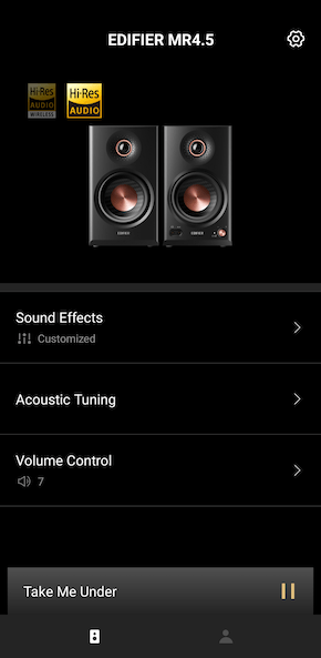 Edifier MR4.5 ConneX App