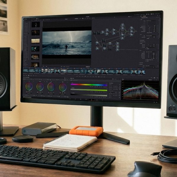 Edifier MR4.5 Desktop Studio Speakers Black Lifestyle