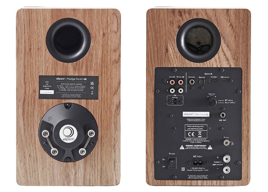 elipson-prestige-facet-ii-6-active-bt-speakers-front-back