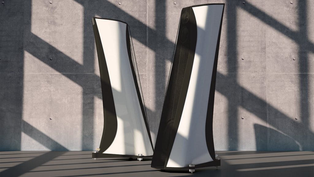 Aequo Audio Ensium and Adamantis Loudspeakers White