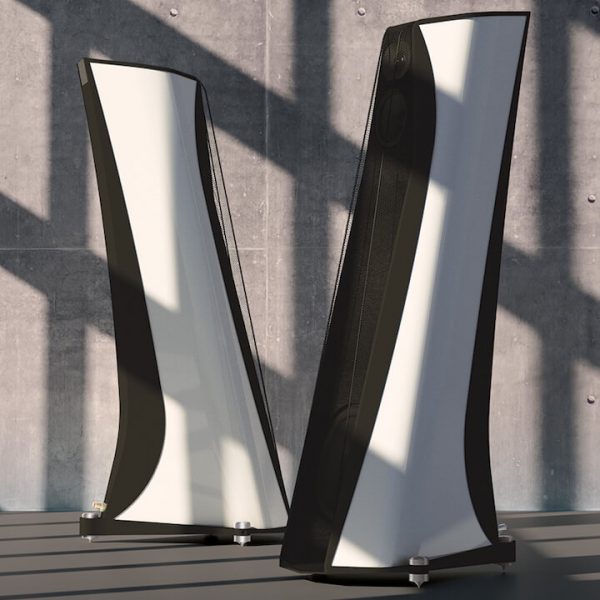 Aequo Audio Ensium and Adamantis Loudspeakers White