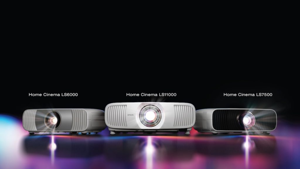 2026 Epson Home Cinema LS Series 3LCD 4K Projectors