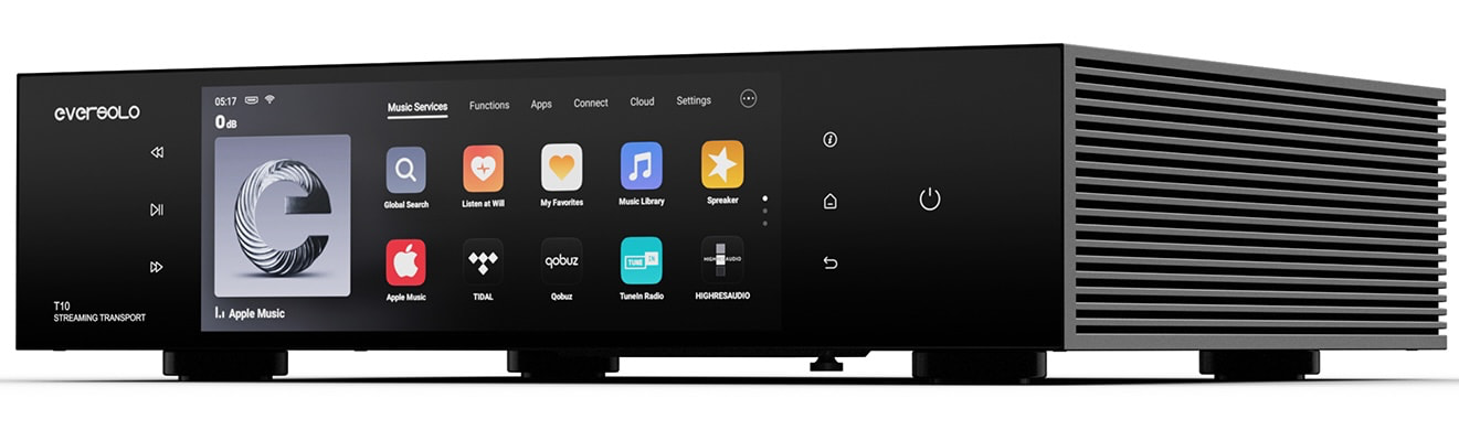 eversolo-t10-streaming-transport-angle-left