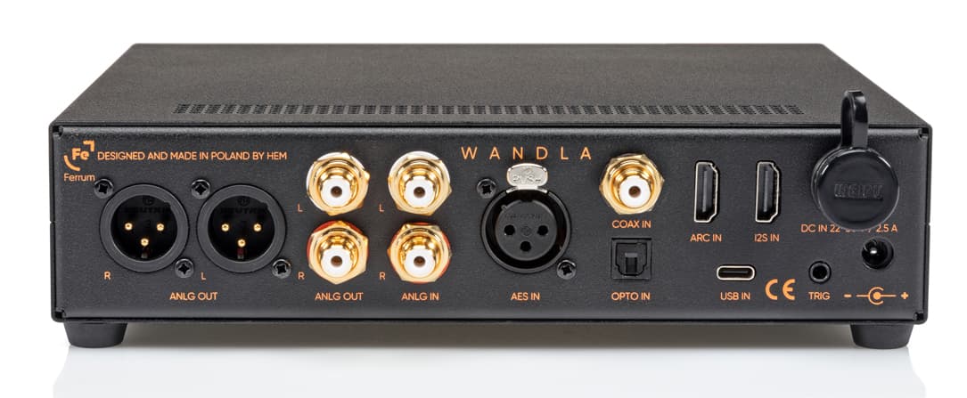 Ferrum Audio Wandla GoldenSound Edition Gen 2 Rear View