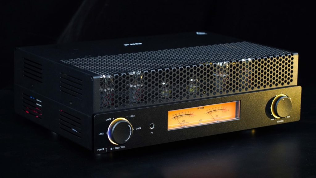 2026 FiiO EA13 Tube Amplifier Black Angle Front