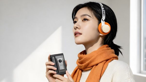FiiO EH11 Retro Bluetooth Mini Headphones Lifestyle