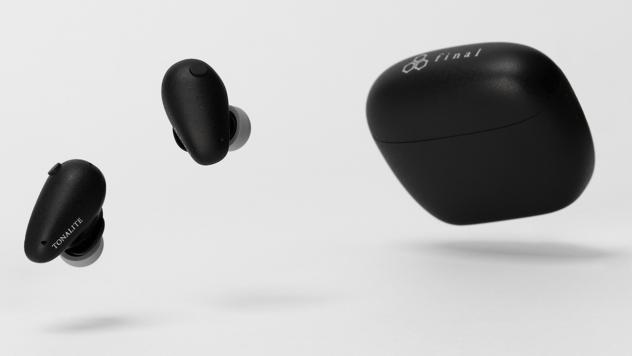 Final TONALITE Wireless Earbuds and Charging Case Closed