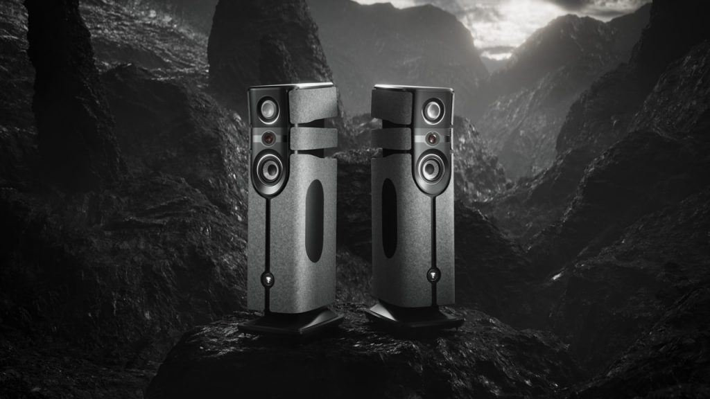 2026 Focal Diva Alta Utopia Loudspeakers in Grey Felt