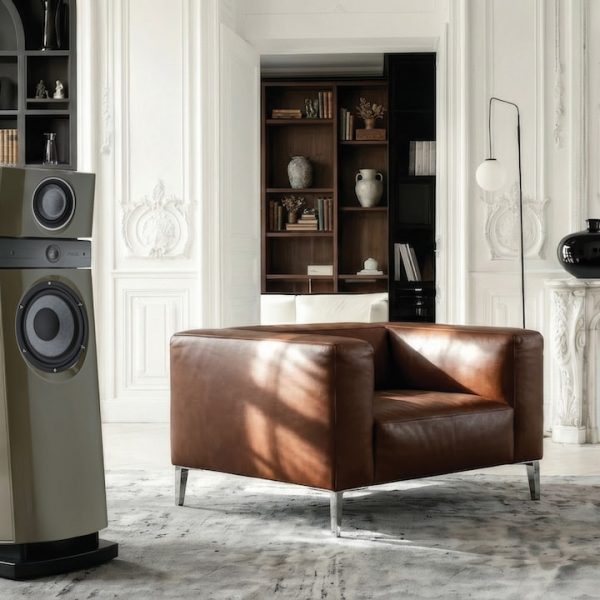 2026 Focal Scala Utopia Evo M Loudspeaker Lifestyle in Taupe