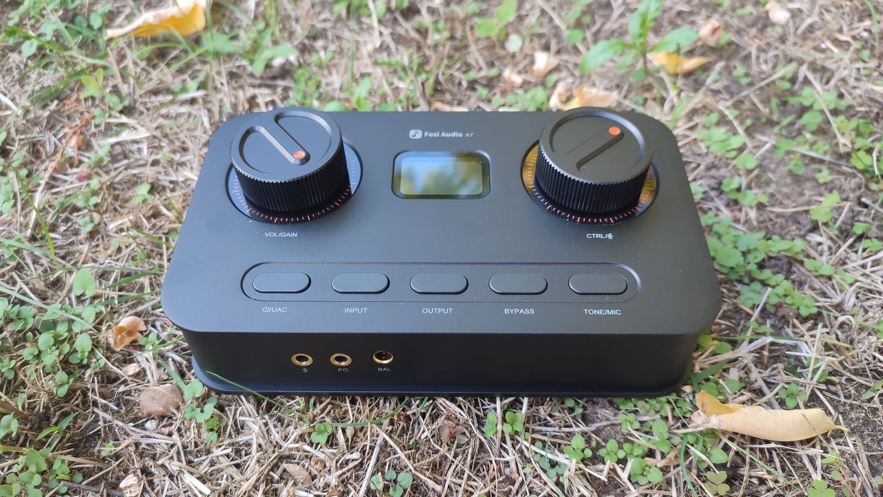 Fosi Audio K7 Desktop DAC Headphone Amplifier