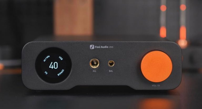 Fosi Audio D2 USB C naar 3,5 mm audioadapterdongle, DAC Amp voor IM4