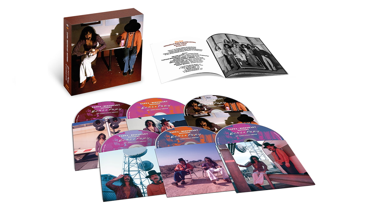 Zappa Bongo Fury 50th Anniversary Super Deluxe Box Set Packaging