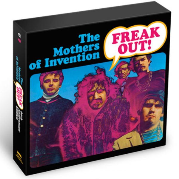 Frank Zappa Freak Out 60th Anniversary Super Deluxe Edition Digital Box Set on CD and Blu-ray