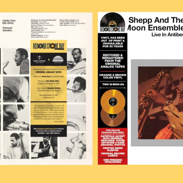 Archie Shepp and Pharoah Sanders vinyl reissues