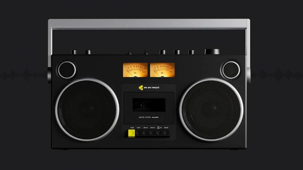 We are Rewind GB-001 Boombox
