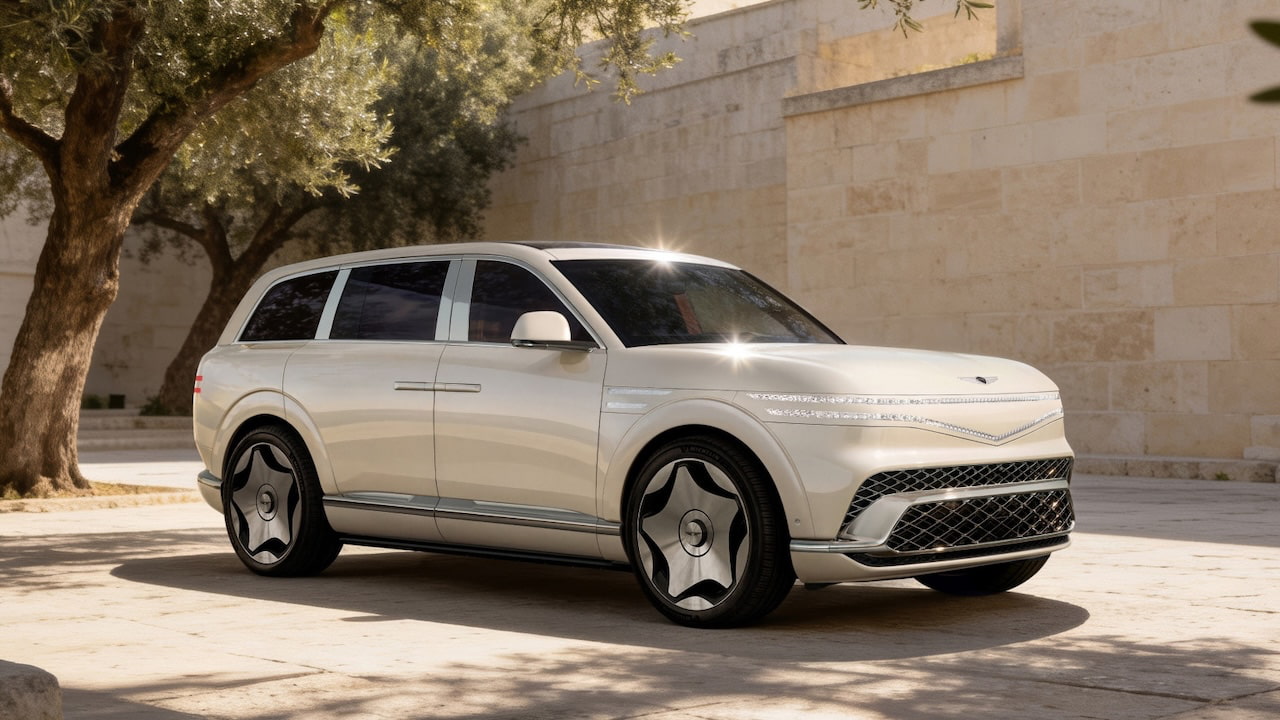 2027 Genesis GV90 Neolun Flagship SUV White