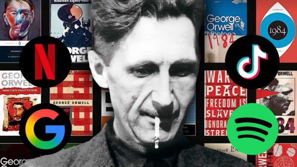 George Orwell and Netflix, TikTok, Google and Spotify Algorithms