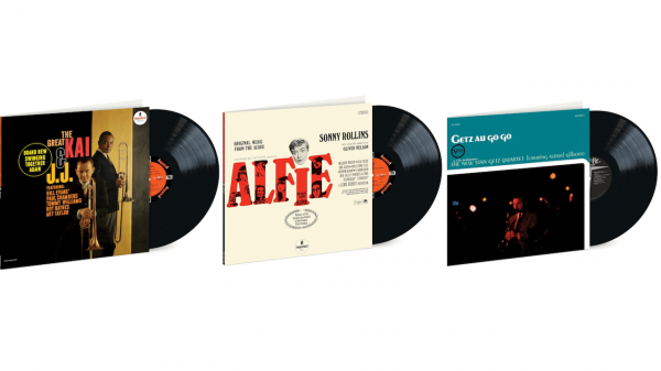 Sonny Rollins, Stan Getz and Kai Winding & J.J. Johnson w/ Bill Evans Vinyl Album Reissues