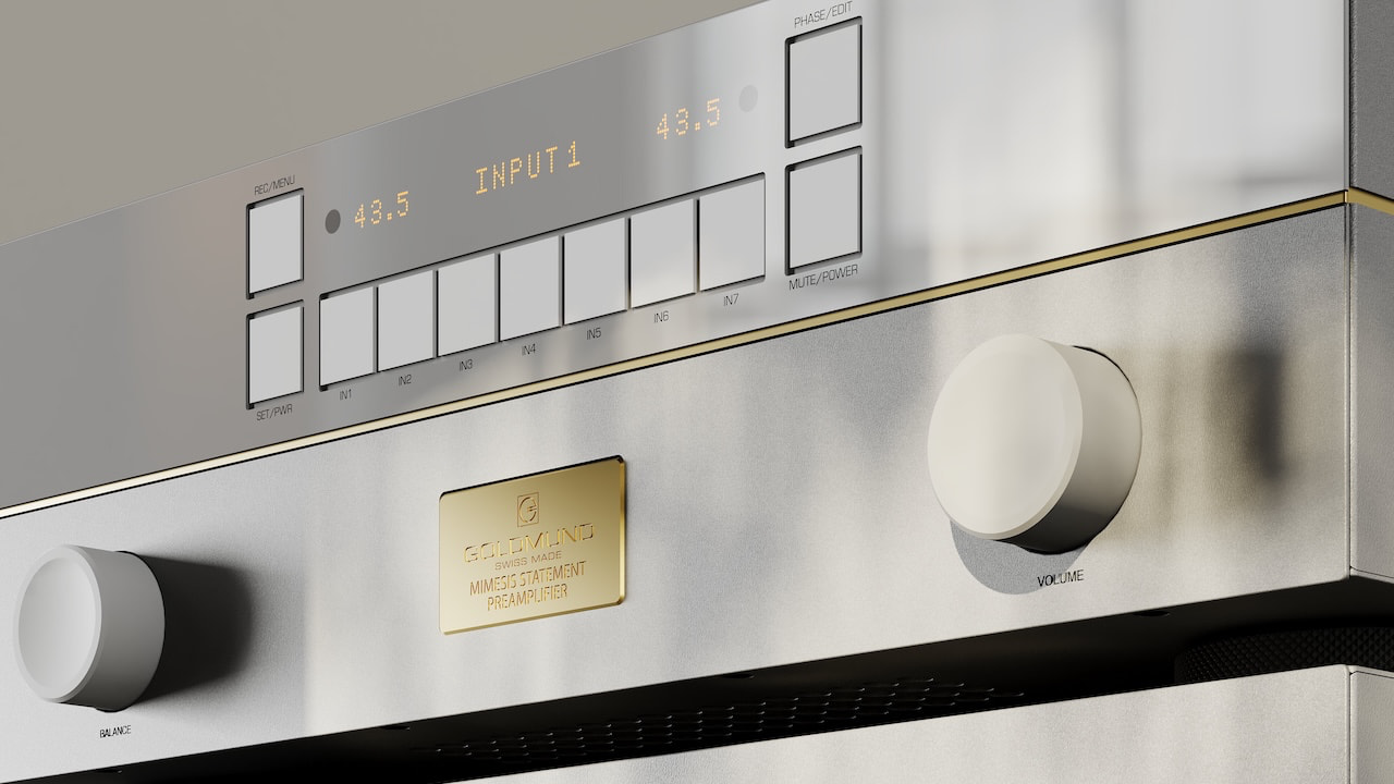 2026 Goldmund Mimesis Statement Preamplifier