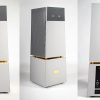 Goldmund Telos 9800 Amplifier - Front, Front Angle, Rear Views
