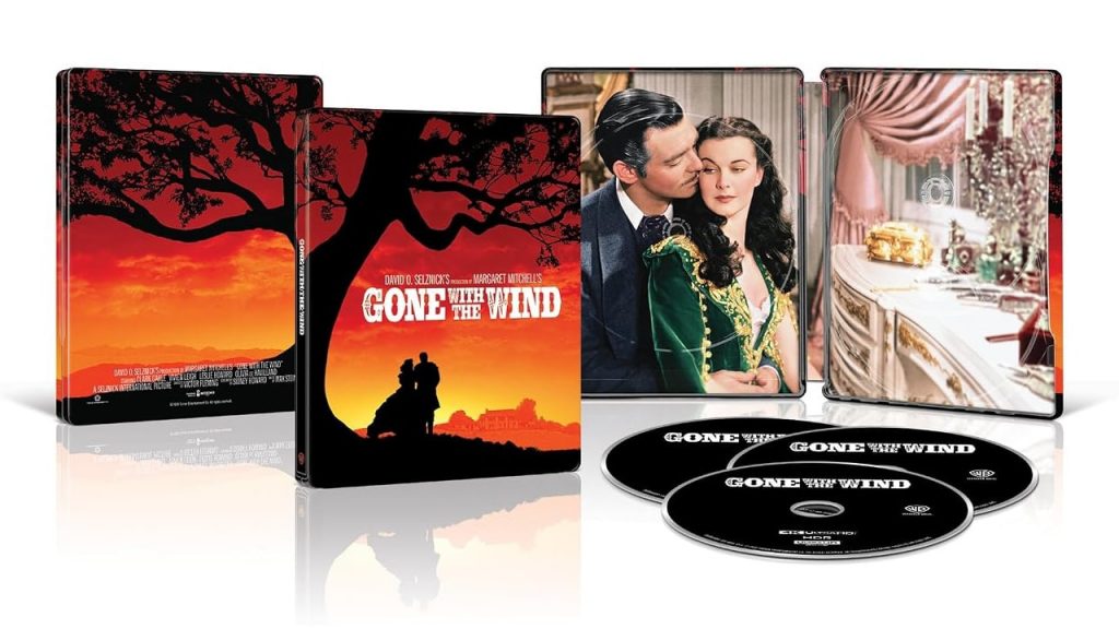 Gone With The Wind 4K Ultra HD Blu-ray Steelbook 3-Disc Set