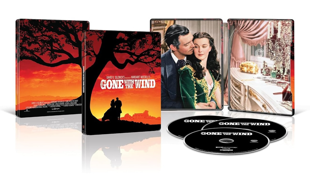 Gone With The Wind 4K Ultra HD Blu-ray Steelbook 3-Disc Set