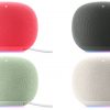 2026 Google Home Speakers in four colors
