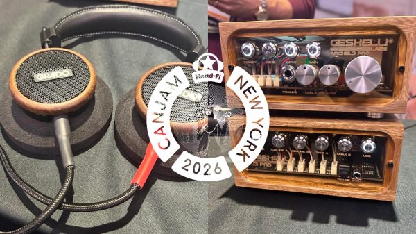 Grado Signature S550 Headphones and Geshelli Labs Amp and DAC at CanJam NYC 2026