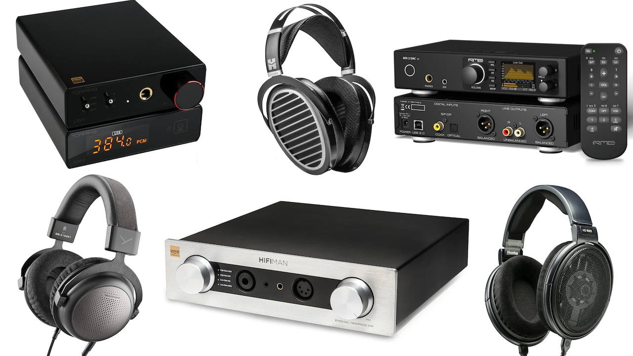HiFiMAN, Topping and RME Headphone Systems