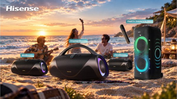 2026 Hisense Boom Portable Bluetooth Speakers