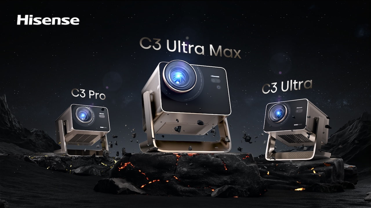 2026 HIsense C3 Video Projector Family - C3 Pro, C3 Ultra, C3 Ultra MAX