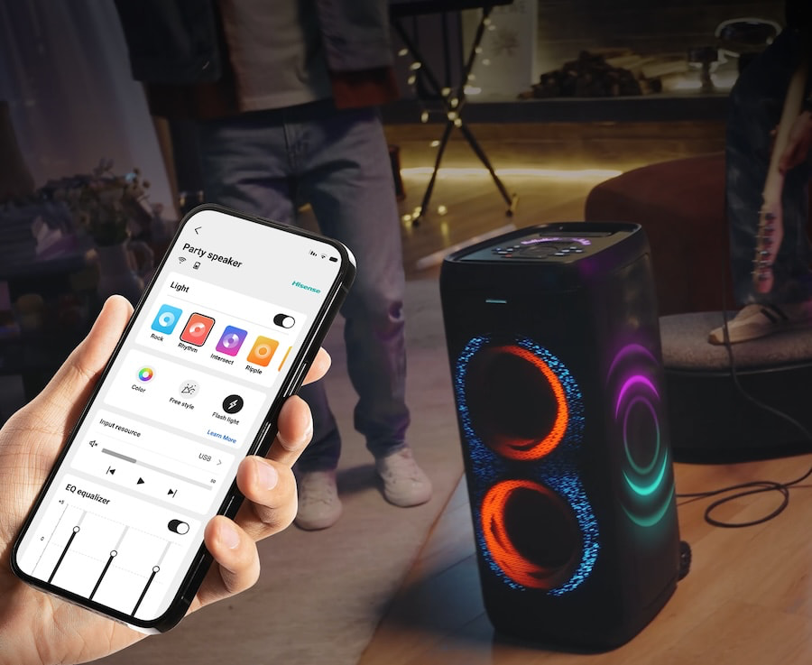hisense-party-thunder-pro-connect-app
