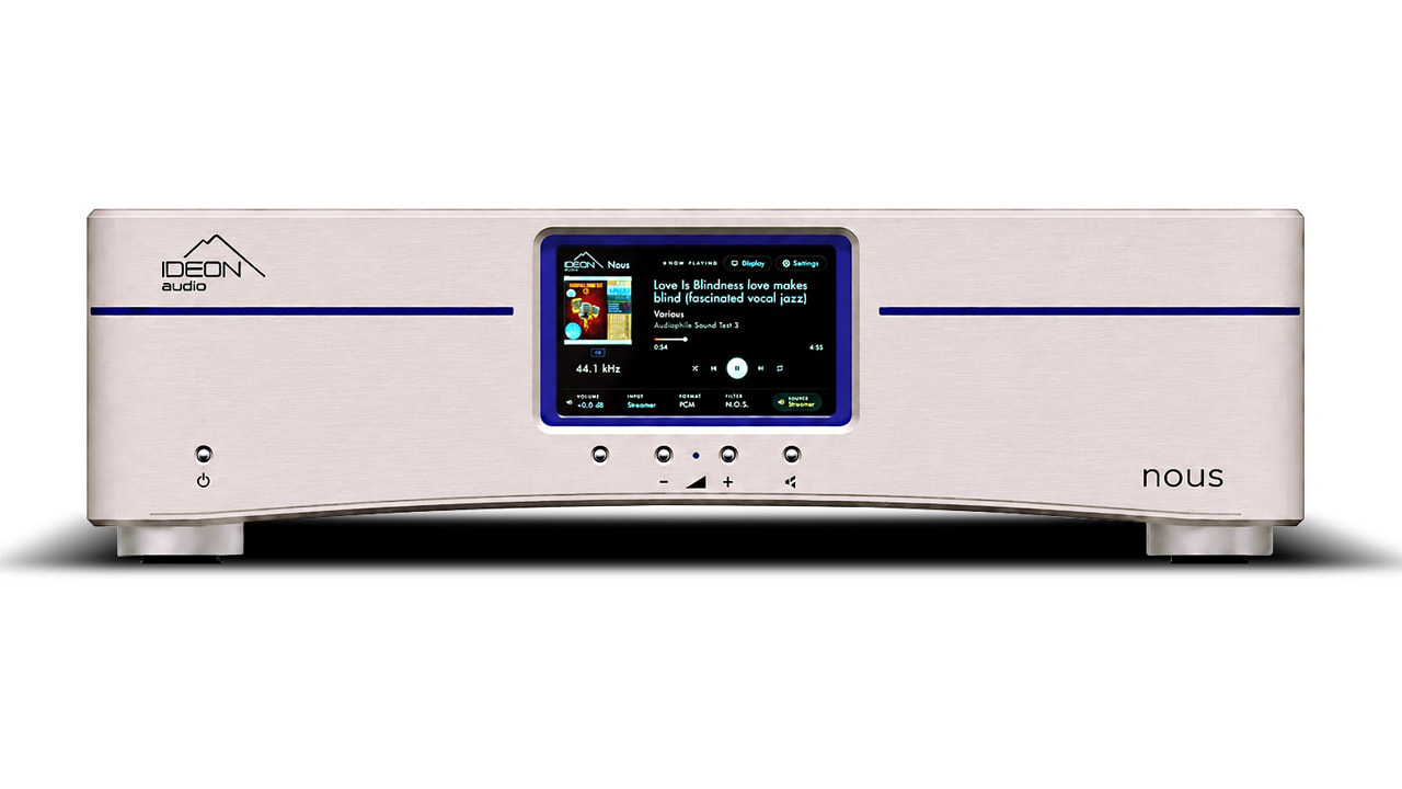 IDEON Audio Nous Streamer / DAC / Preamplifier Front View
