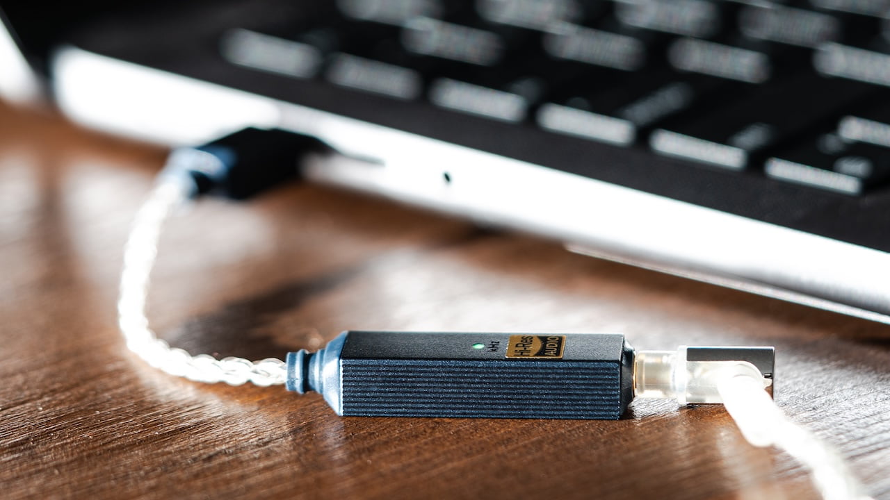 iFi GO Link 2 Dongle DAC connected to laptops