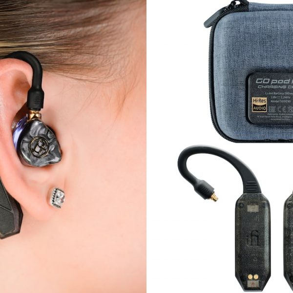 iFi Go Pod Air Wireless IEM Adapter Collage