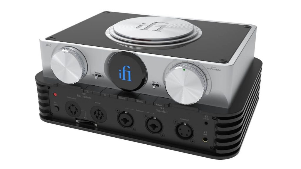 iFi Audio Phantom 1.5 Headphone Amplifier Angle