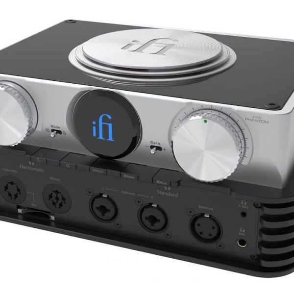 iFi Audio Phantom 1.5 Headphone Amplifier Angle
