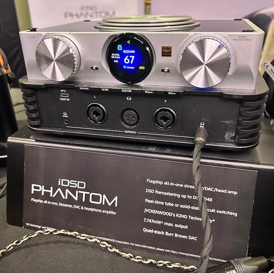 iFi Audio iDSD PHANTOM Streamer DAC Headphone Amplifier