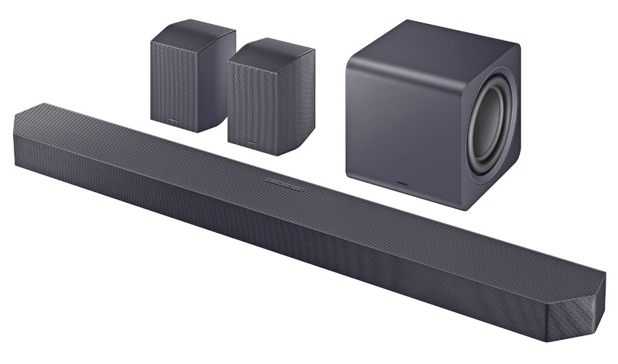 Samsung HW-Q990H Soundbar Angle View