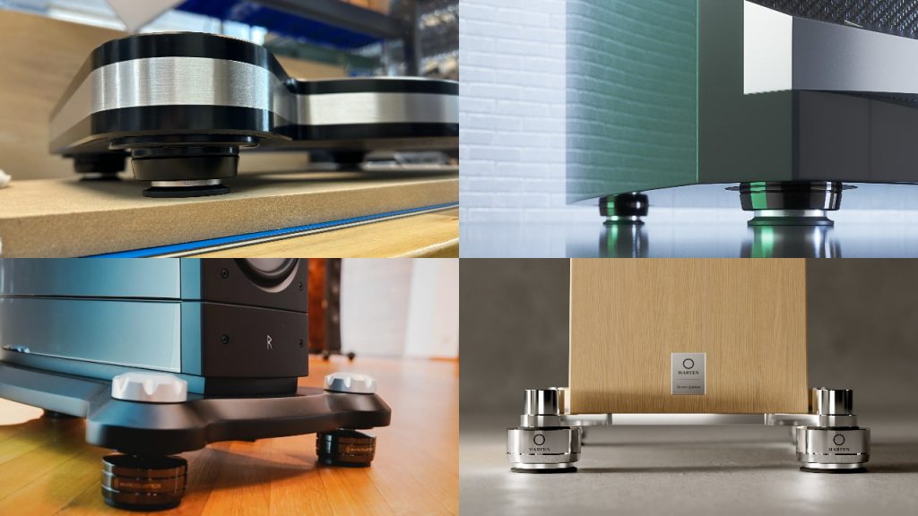 IsoAcoustics OEMs include JBL, Marten, Raidho, Stable 33.33