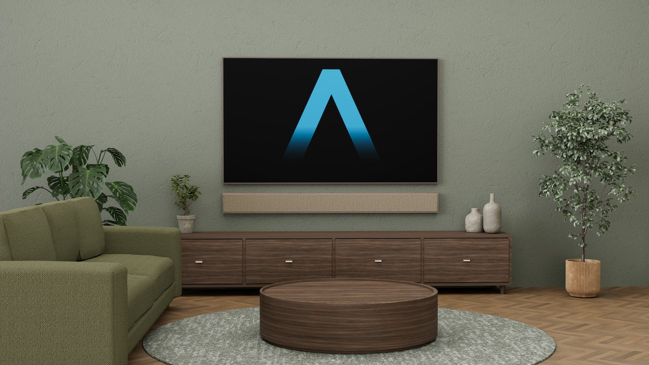 2027 James by Sonance Natural Collection Soundbar Lifestyle