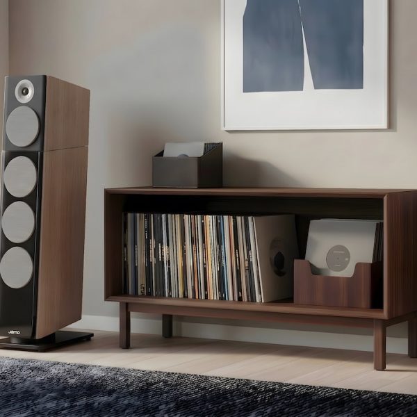 2026 Jamo Concert Legacy 11 Loudspeakers Heritage Finish Lifestyle