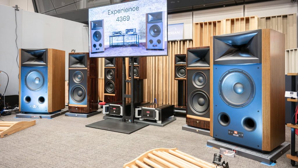 JBL 4369 Studio Monitors at Tokyo International Audio Show