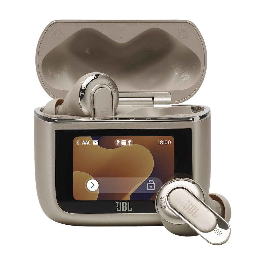 JBL Tour 3 Pro Wireless Earbuds in Latte